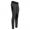 Reitleggings Imperial Riding Diamond Bubble Kneegrip - Schwarz