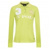 Langarm-Polo Favouritas EQ HV Polo - Limette