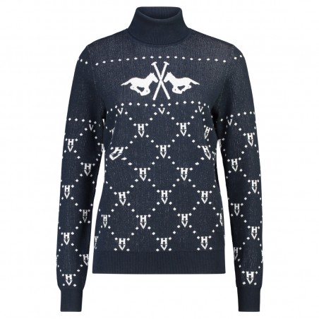 Jacquard-Pullover HV Polo Cecile