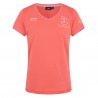 T-Shirt Favouritas Tech Kurzarm HV Polo - Helles Korallenrot