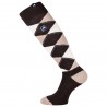 Euro-Star Polygiene Karosocken - Schokolade / Beige / Elfenbein