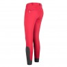 Euro-Star Energy Slim FullGrip Damen-Reithose - Beaujolais