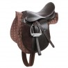 Sattelset Haflinger 17,5" - Braun