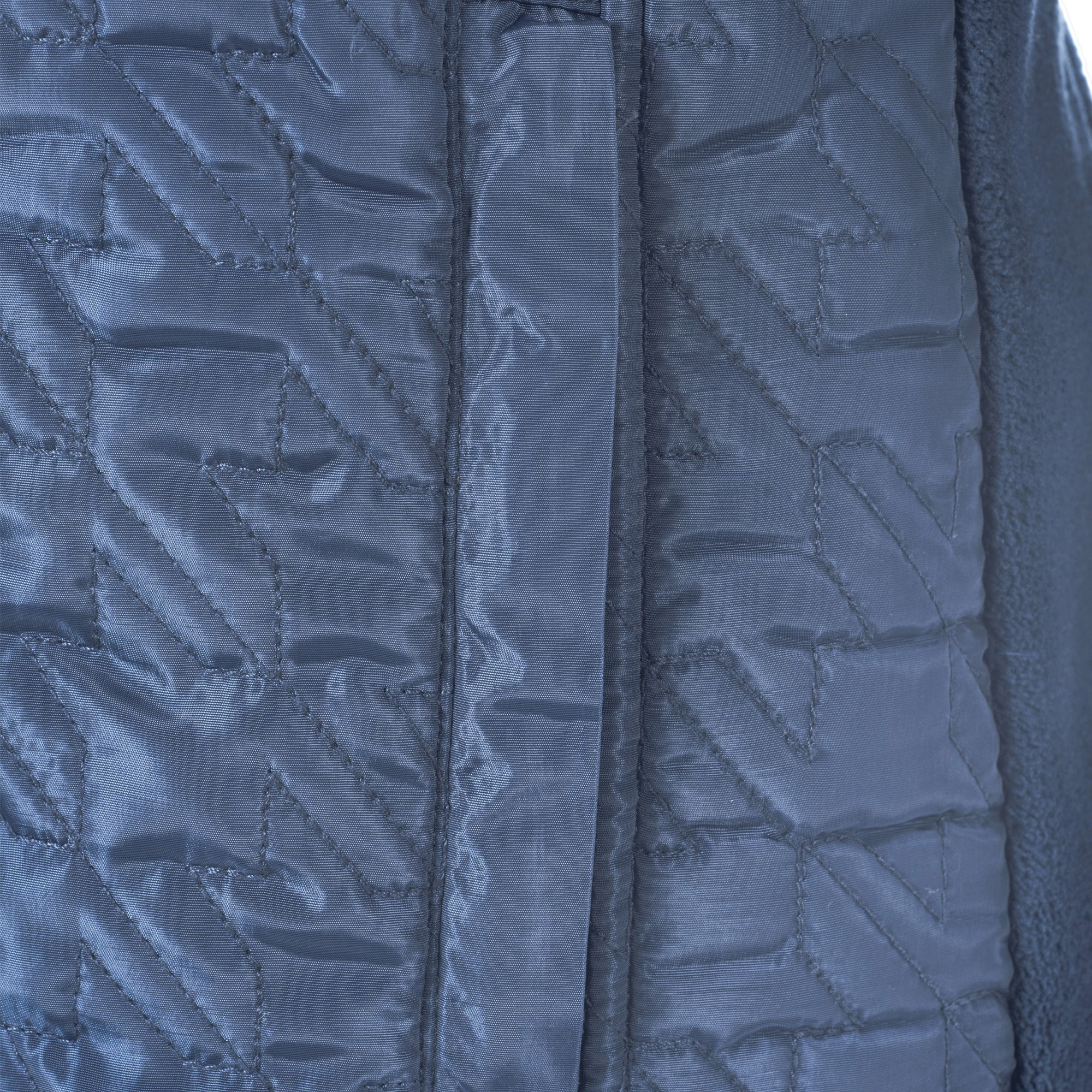 Kinder-Fleecejacke Agri Flags & Cup Denim Blau