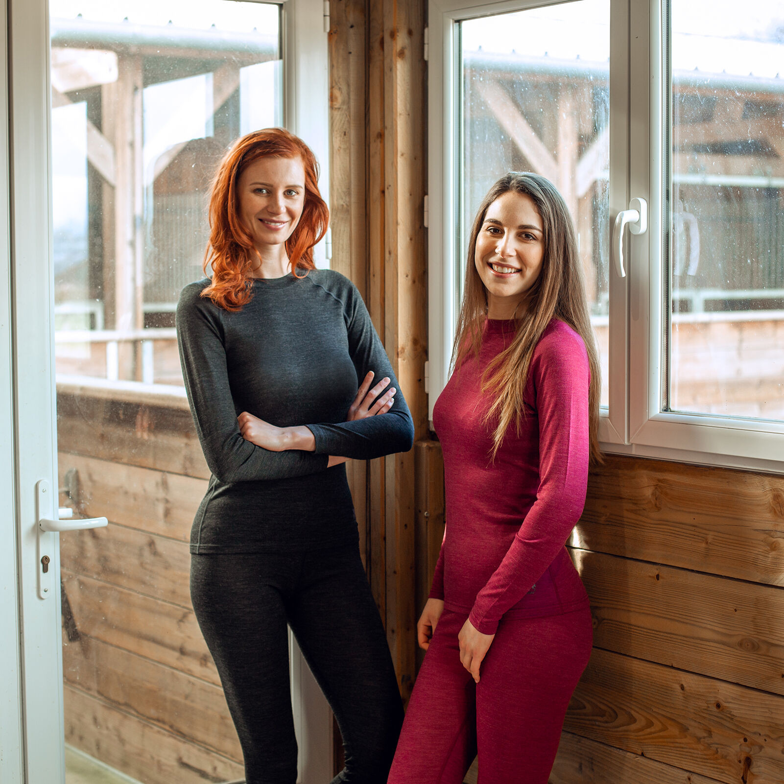 Unterhemd T-Shirt Wollmischung Roxie Damen B Vertigo Schwarz