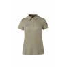 Funktionelles Damen-Kurzarm-Poloshirt Denise Horze - Khakigrün
