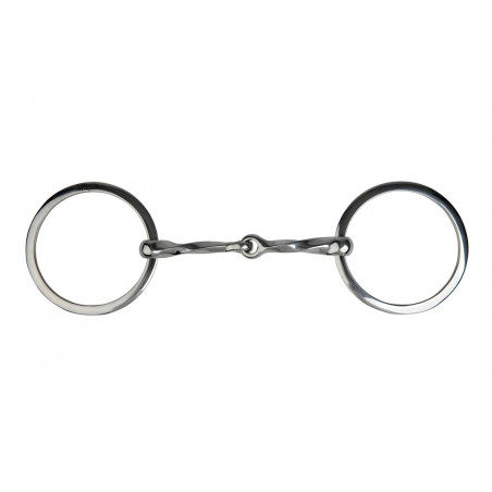 Gebiss 2 Ringe Metalab gedreht