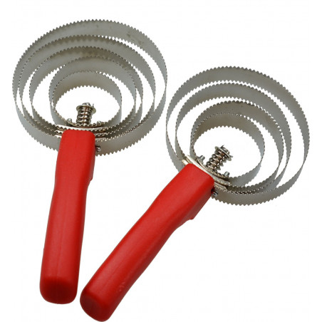 Runde Metallstriegel