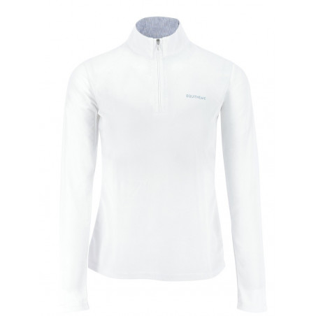 Polo Equithème Mesh langärmelig tailliert