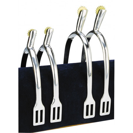 Edelstahlsporen Feeling mit Rad