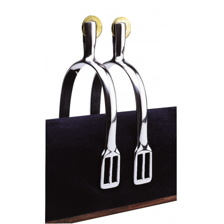 Sporen Feeling Prince of Wales Edelstahl mit glattem Rad