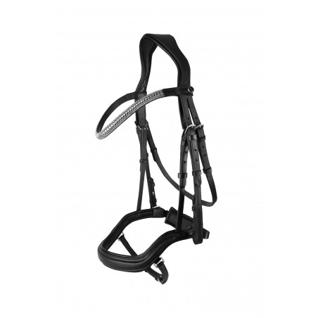 Anatomisches Reithalfter Horze Highbury Stirnband Strass