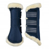 Geschlossene Gamaschen Lammfell Horze Lincoln - Dressurblau