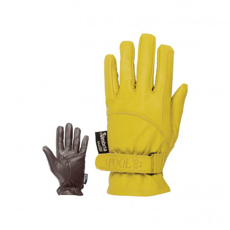 Reithandschuhe aus Leder mit Klettverschluss Umbria Equitazione 174