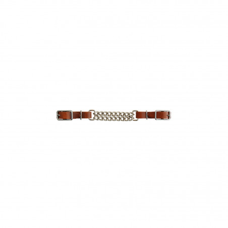 Lederarmband Lakota mit Doppelkette