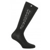 Reitsocken Equithème Dressage - Schwarz / Weiß