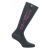 Reitsocken Equithème Jumping - Marine / Fuchsie