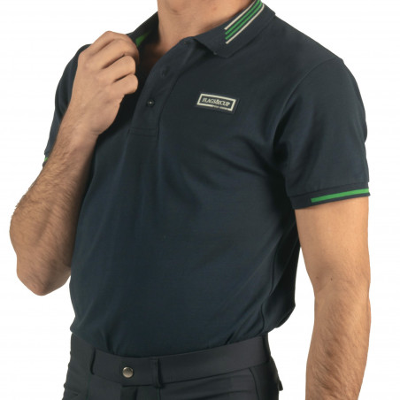 Kinder-Poloshirt Veliko Flags & Cup