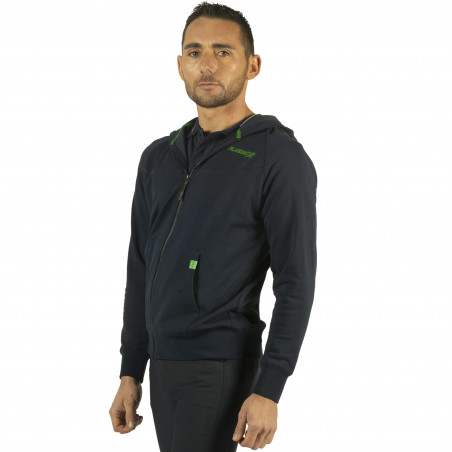 Herren-Kapuzenjacke mit Reißverschluss Mako Flags & Cup