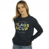 Damenpullover Veria Flags & Cup - Marineblau