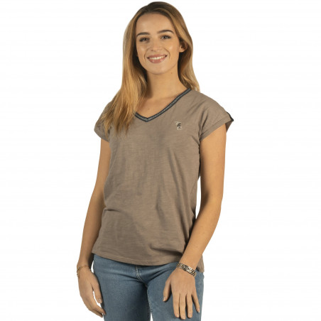 Damen-T-Shirt Janina Flags & Cup