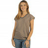 Damen-T-Shirt Janina Flags & Cup - Maulwurf