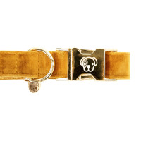 Hondenhalsband Velvet Kentucky Altrosa