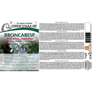 Ergänzungsfuttermittel Officinalis® Broncaresp Eukalyptus Ergänzungsfuttermittel Officinalis® Broncaresp Eukalyptus