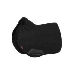 LeMieux stoßdämpfende Satteldecke Merino+ gefüttert Wildleder EuroJump Square
