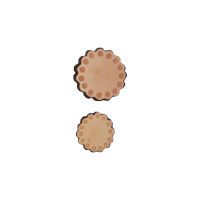 Rossets en Cuir par 2 Pool's Huile claire
