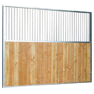 FESTE TRENNWAND BOX VERGITTERT / NORDISCHE KIEFER