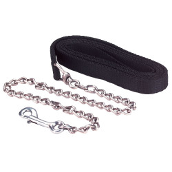 Vorführleine mit Kette 2,50 m Covalliero Vorführleine mit Kette 2,50 m Covalliero
