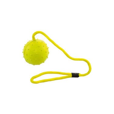 Gummiball mit Schnur 6,5 cm Umbria Equitazione Gummiball mit Schnur 6,5 cm Umbria Equitazione
