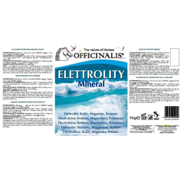 Ergänzungsfuttermittel Officinalis® Elektrolyte & Mineralien Ergänzungsfuttermittel Officinalis® Elektrolyte & Mineralien