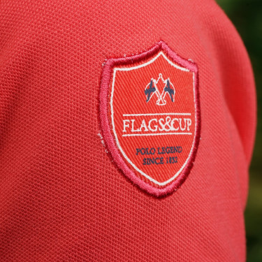 Kinder-Poloshirt HEREDIA Flags & Cup Kinder-Poloshirt HEREDIA Flags & Cup