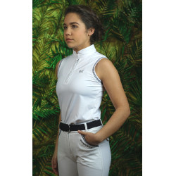 Ärmelloses Damen-Poloshirt SANTANA Flags & Cup Ärmelloses Damen-Poloshirt SANTANA Flags & Cup