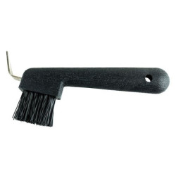 Cure-pied avec brosse Finn-Tack Schwarz