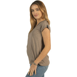 Damen-T-Shirt Janina Flags & Cup Damen-T-Shirt Janina Flags & Cup