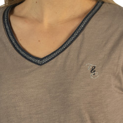 Damen-T-Shirt Janina Flags & Cup Damen-T-Shirt Janina Flags & Cup