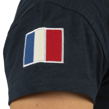 Damen-T-Shirt Frankreich Kollektion Flags & Cup Damen-T-Shirt Frankreich Kollektion Flags & Cup