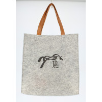 Pénélope Filz-Tasche Marineblau