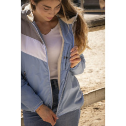 Blouson Pénélope Lecciblock Arktisblau Blouson Pénélope Lecciblock Arktisblau