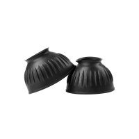 Cloches en caoutchouc LeMieux nervurées Noir
