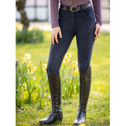 LeMieux Amara II Vollbesatz Reithose Marineblau