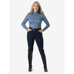 LeMieux Amara II Vollbesatz Reithose Marineblau