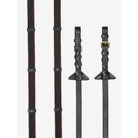 Continental-Gummizügel LeMieux Braun / Messing