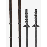 Continental-Gummizügel LeMieux Braun / Silber