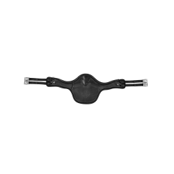 Lange anatomische LeMieux Gel-Tek-Gurt mit Magnet Schwarz