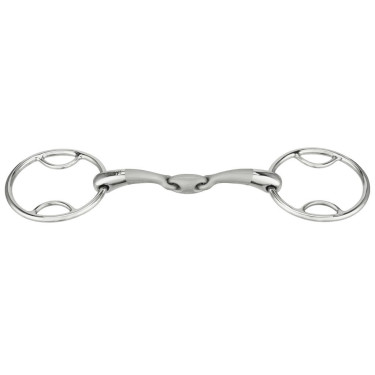 Gebiss 2 Ringe Sprenger Satinox mit doppelter Gelenkverbindung Gebiss 2 Ringe Sprenger Satinox mit doppelter Gelenkverbindung