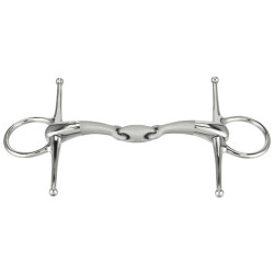 Sprenger Satinox Doppelt gebrochenes Stangengebiss mit Stangenenden Sprenger Satinox Doppelt gebrochenes Stangengebiss mit Stangenenden